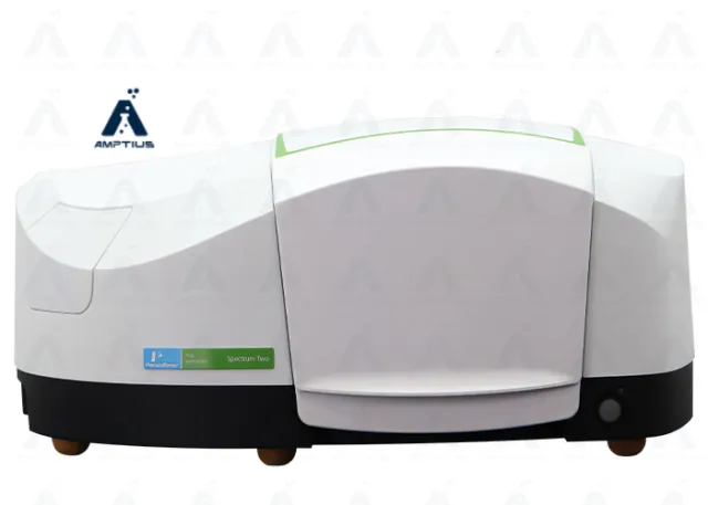 Photo of pre-owned Perkin Elmer FTIR Spectrum Two Spectrometer for sale.