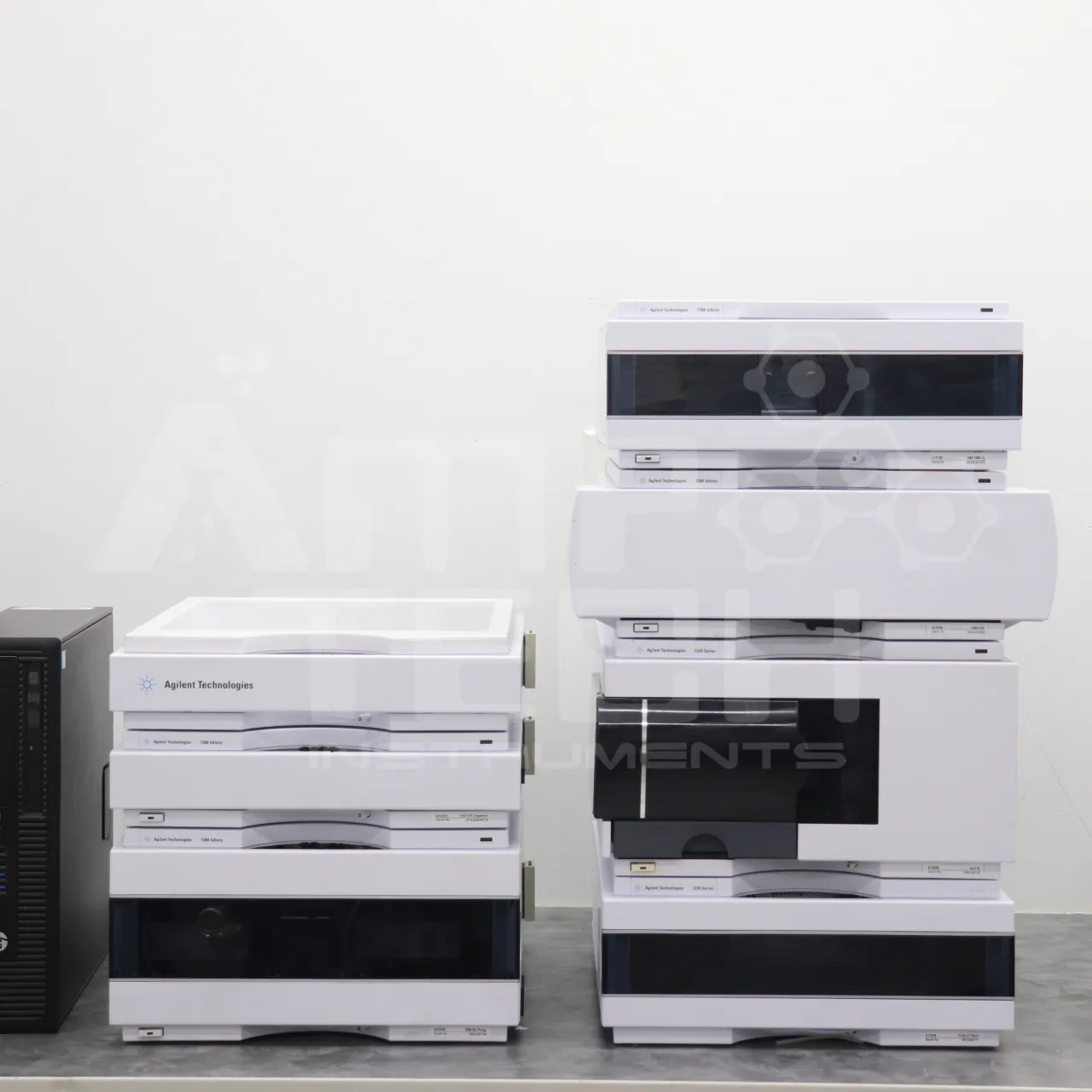 Agilent 1260 1200 Infinity HPLC with VWD and Binary Pump, price at a fraction of the cost of new systems.