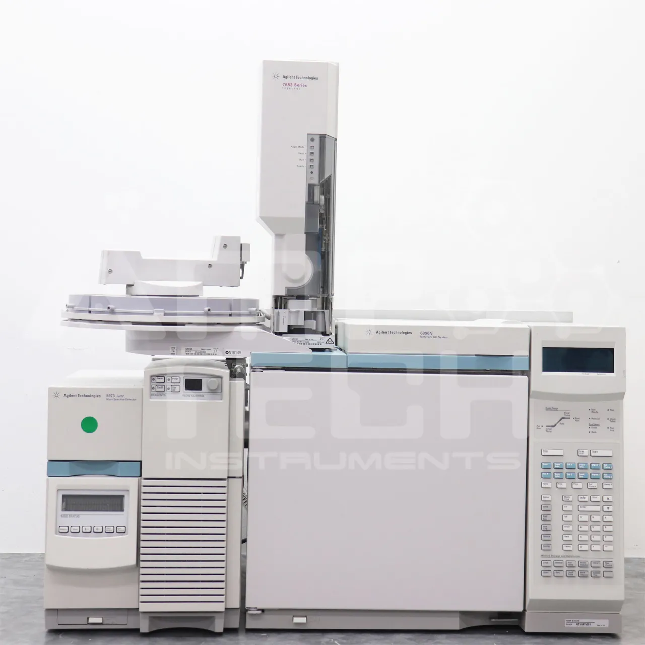Used & Refurbished Agilent GCMS System with Auto Sampler & Turbo Pump EI/CI