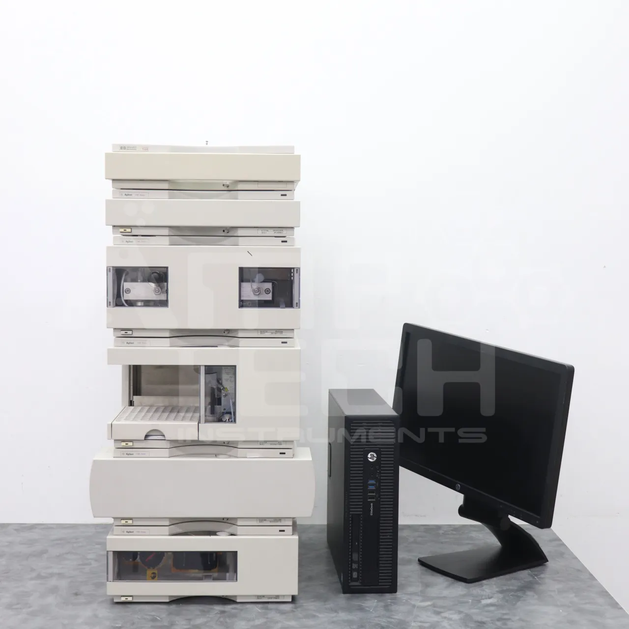 Agilent 1100 Series HPLC System with DAD and Binary Pump, professionally refurbished by Amp Tech Instruments.