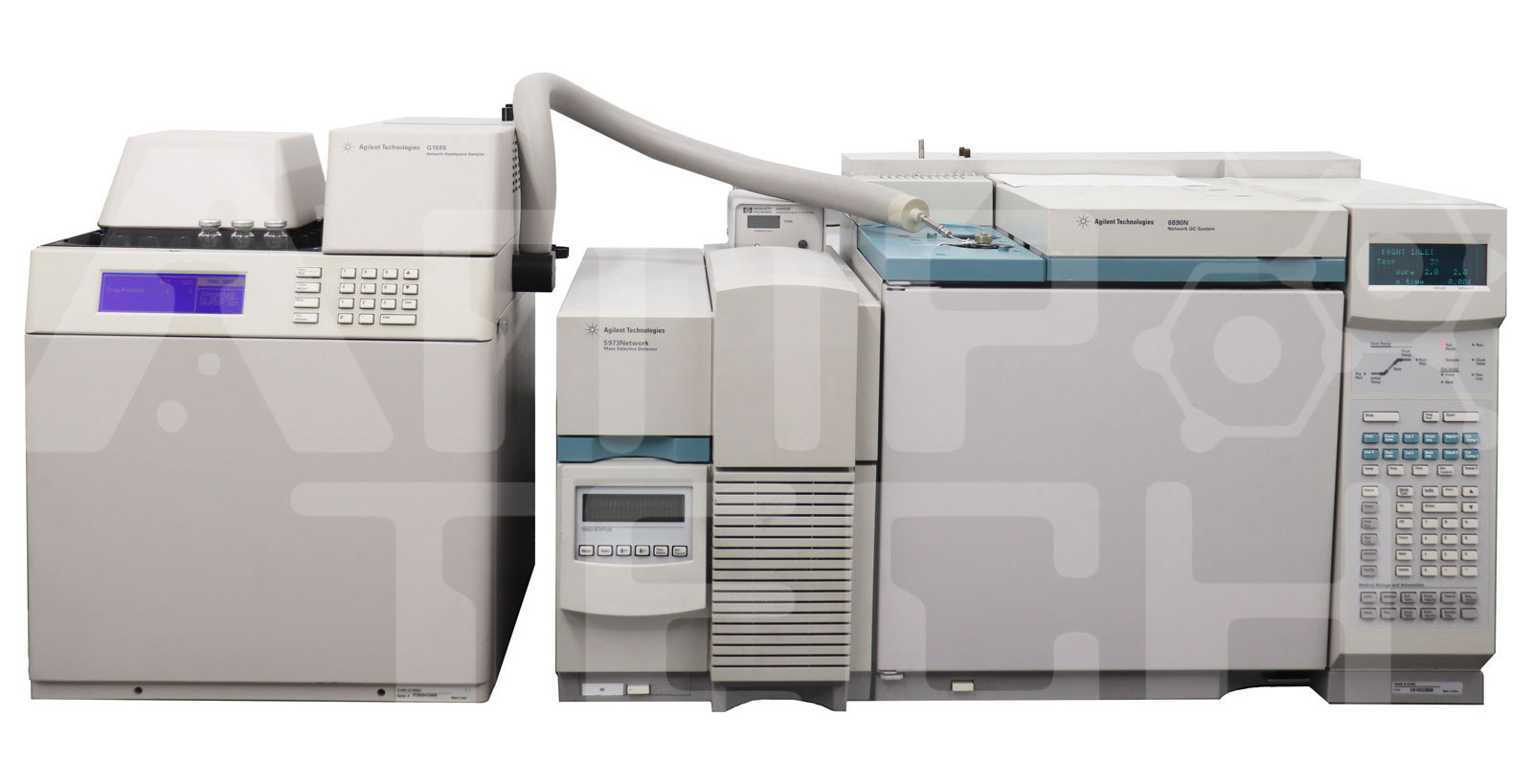 Agilent 6890N GC with 5973N MSD and G1888 Network Headspace GCMS System