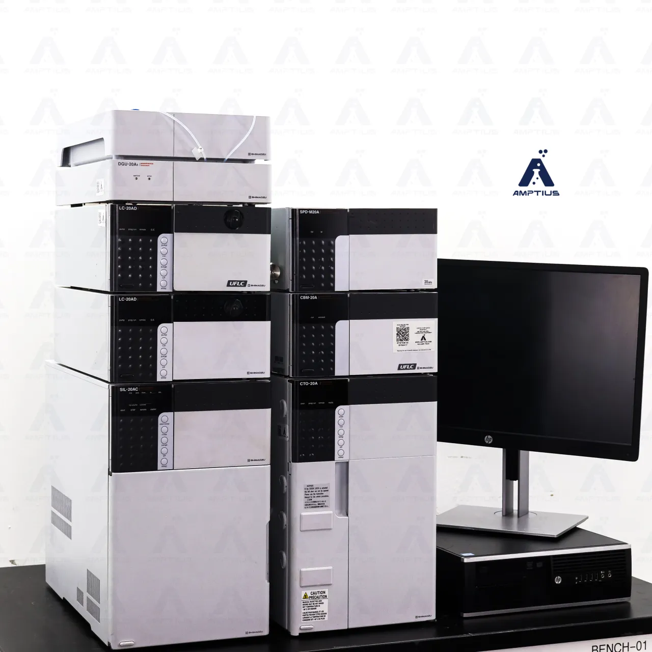 Photo of Used Shimadzu HPLC Prominence LC-20 with PDA Detector for Sale with Warranty.