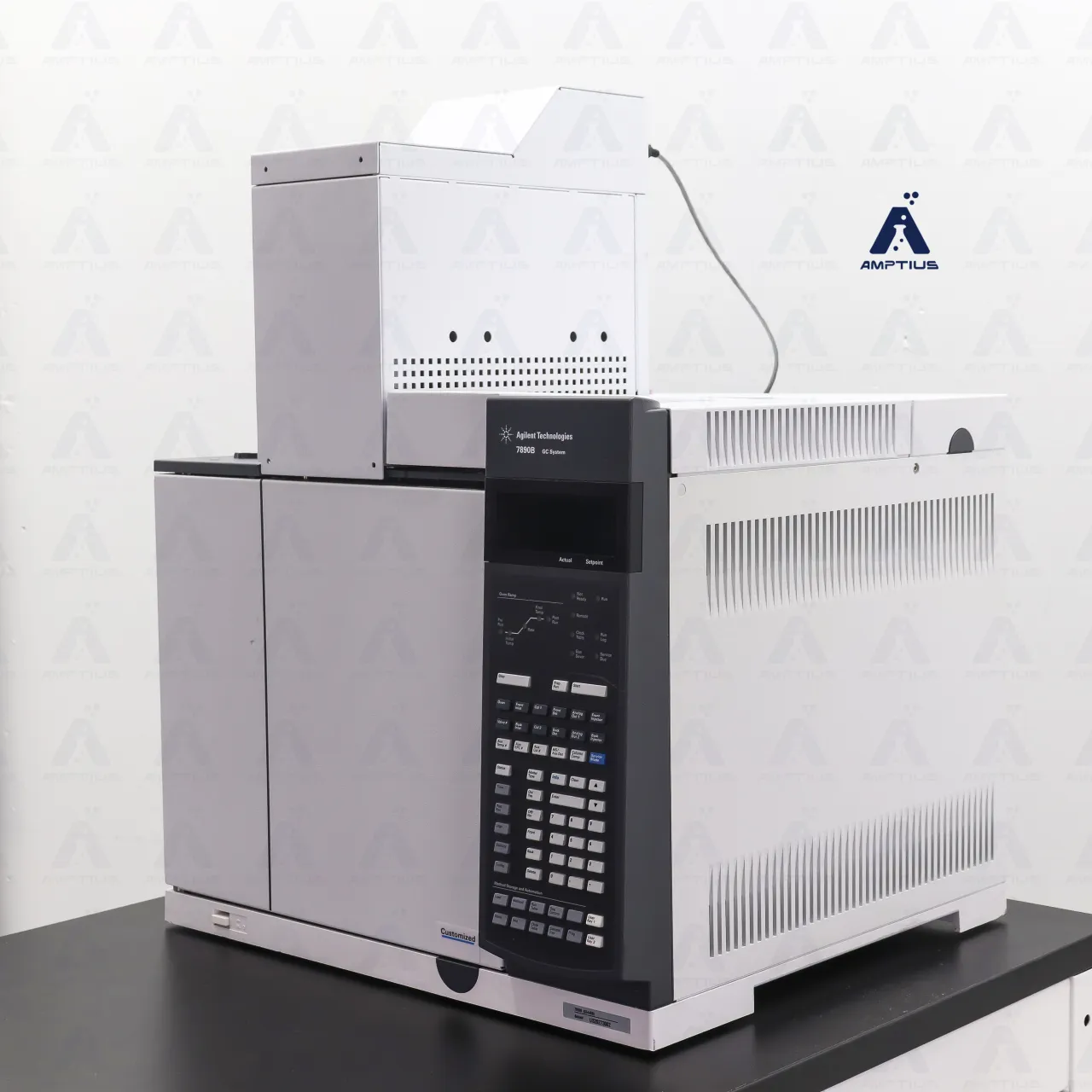 Photo of Agilent 7890B GC System with Gas Sampling Valve, TCD and FID available for purchase at an excellent price.