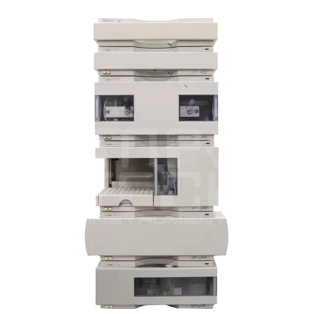 Agilent 1100 HPLC with Variable Wavelength Detector and Binary Pump, for sale with a warranty.