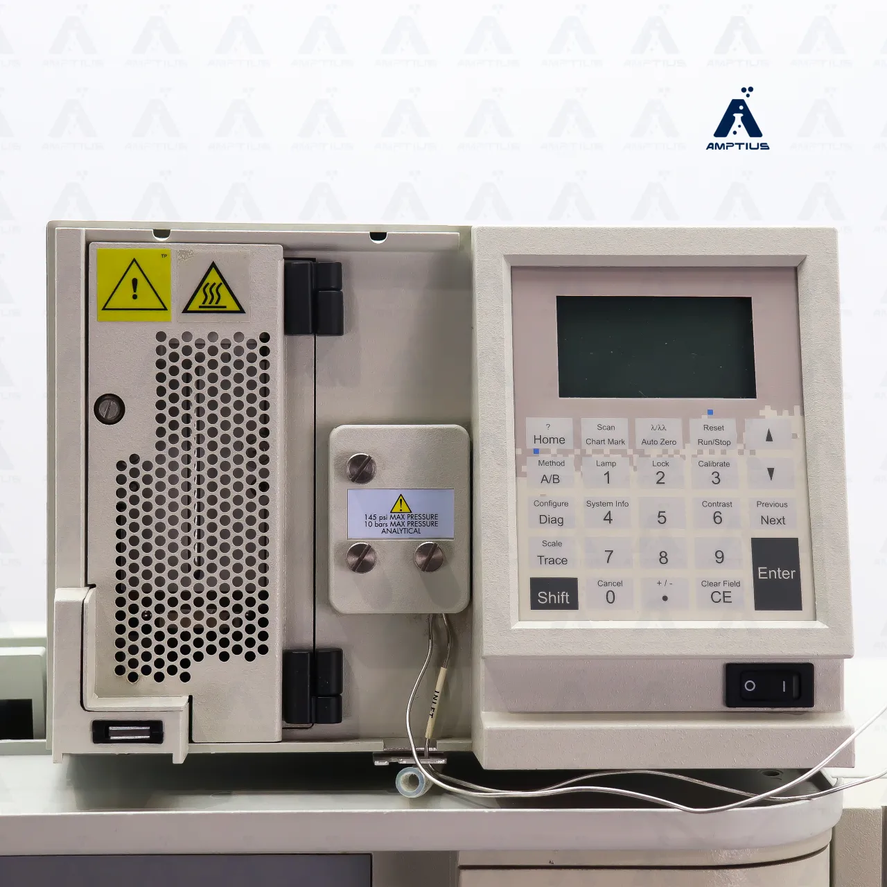 Photo of a refurbished Alliance Waters 2695 with Waters 2475 Fluorescence Detector, available for purchase at an excellent price.