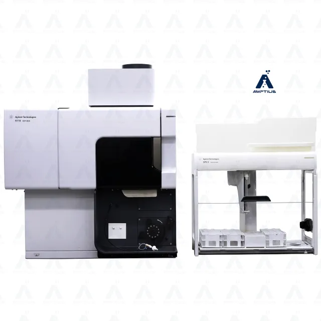Photo of refurbished ICP OES 5110 Agilent VDV with SPS 4 Autosampler for sale.