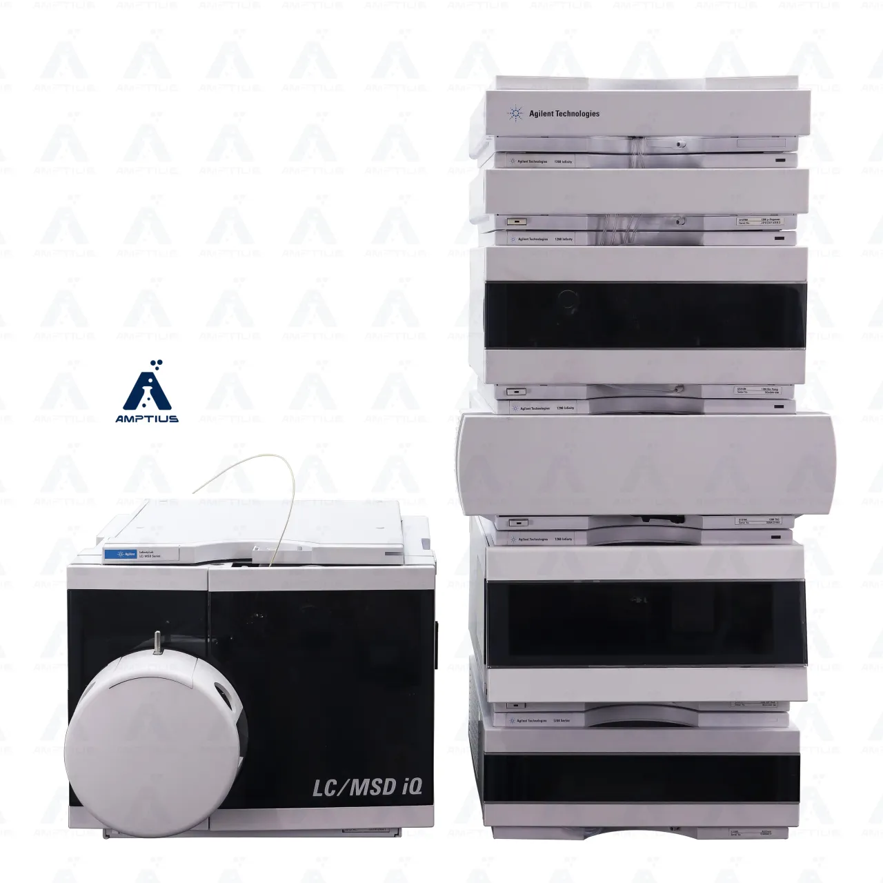 Photo of refurbished Agilent InfinityLab LC/MSD iQ with Agilent HPLC 1260 Infinity for sale.
