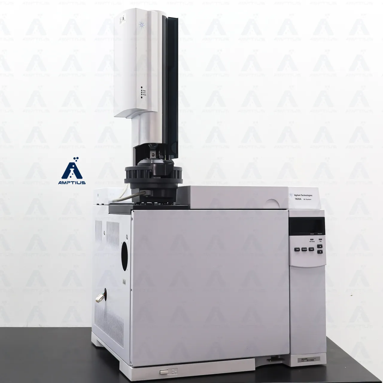 Photo of Agilent Technologies 7820A GC-FID System with 7693 Autosampler. Available for Purchase with Warranty Support.