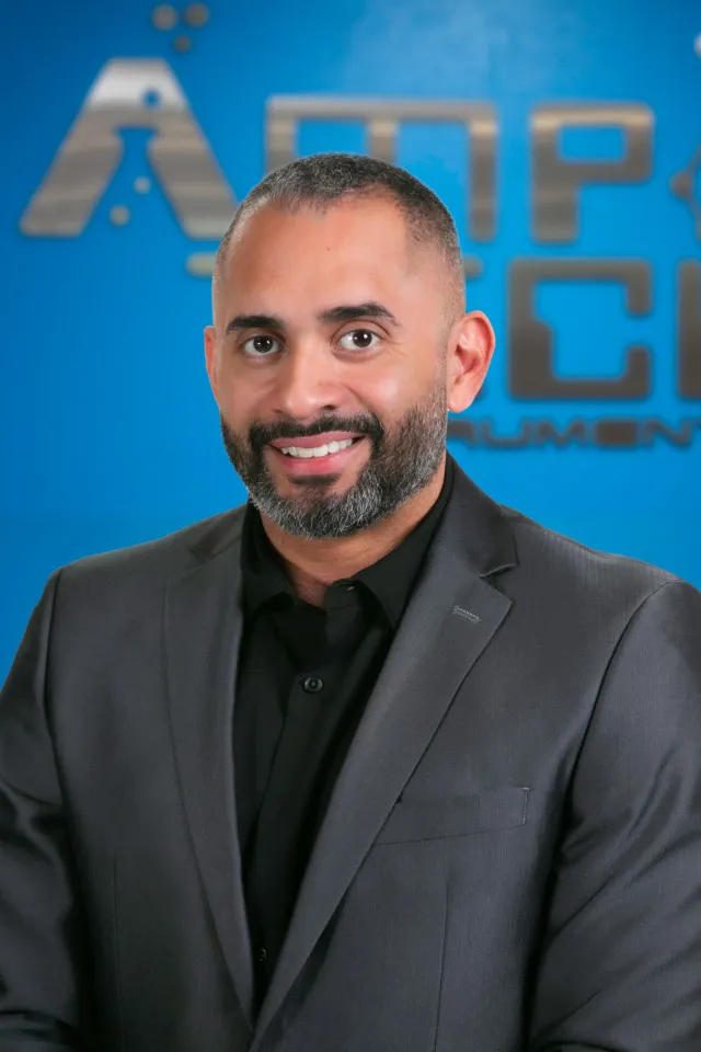 Immanuel Perez, founder and CEO of AMP Tech Instruments