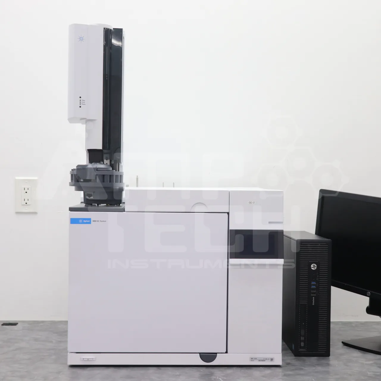 8860 Agilent with 7693 Autosampler, Dual FID, and Dual S/SL, professionally refurbished by Amp Tech Instruments.