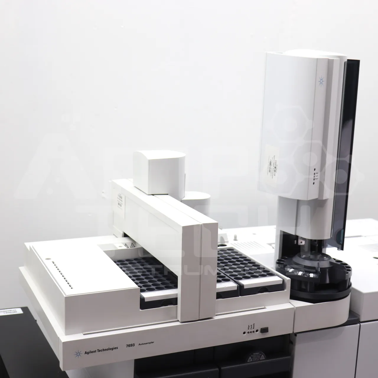 7890B Agilent with 5977 MSD and 7693 Autosampler, refurbished to original manufacturer specifications by Amp Tech Instruments.