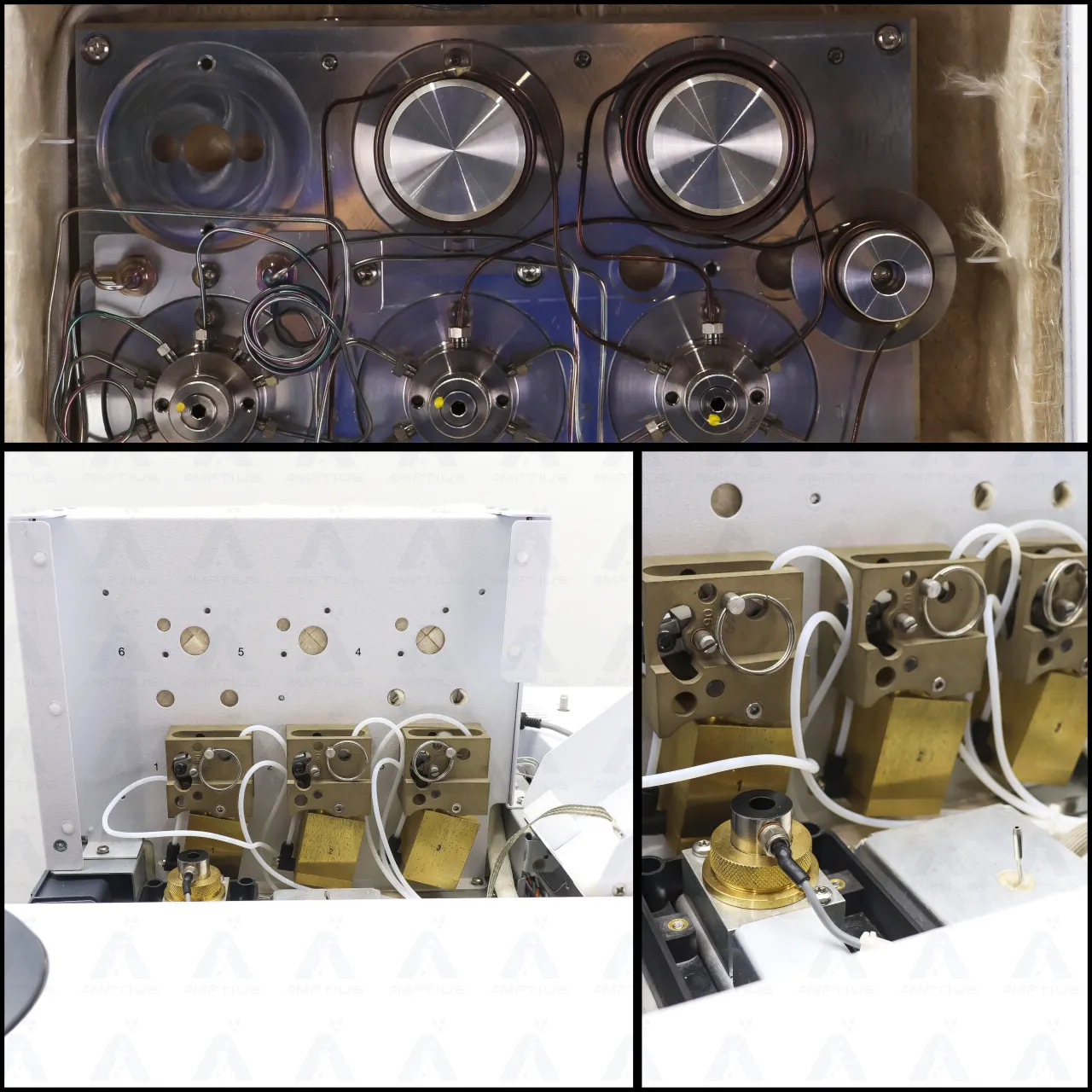 Photo of Agilent 7890B GC System with Gas Sampling Valve, TCD and FID. Fully Tested and Professionally Refurbished by Amp Tech in Central Florida.