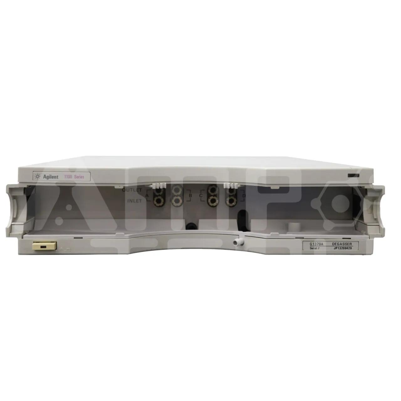 Used Agilent 1100 Degasser (G1379A). Expertly refurbished by AMP Tech in Central Florida.