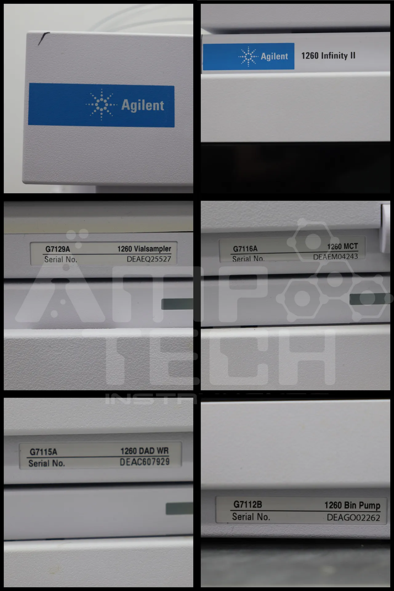 Agilent 1260 Infinity II HPLC with DAD and Binary Pump, fully tested and refurbished by Amp Tech Instruments.