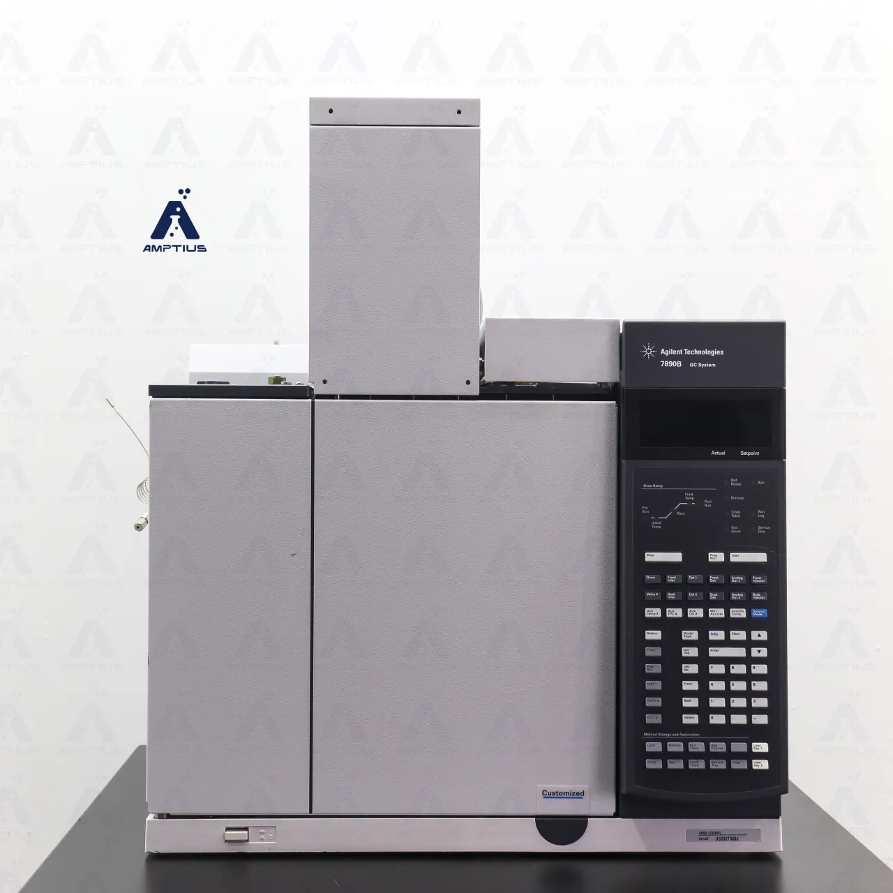 Photo of refurbished Agilent 7890B Gas Sampling Valve GC System with TCD and FID available for purchase with warranty support.