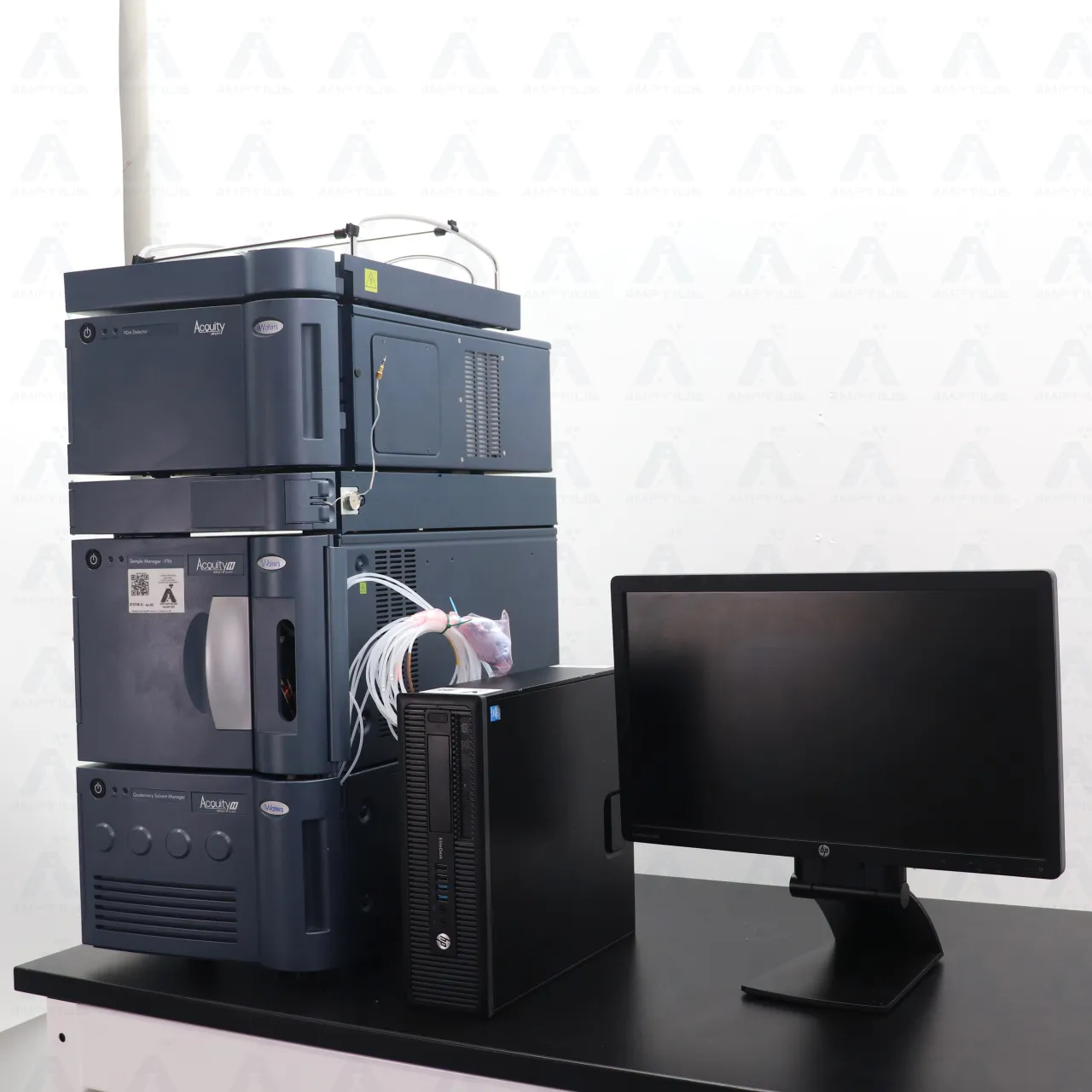 Photo of refurbished Waters ACQUITY H Class UPLC with PDA Detector, available for purchase at Amptius | Amp Tech Instruments.
