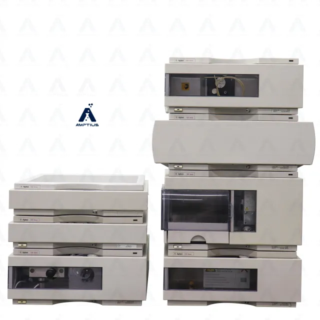 Agilent 1100 HPLC with FLD and Quaternary Pump, for sale with warranty.