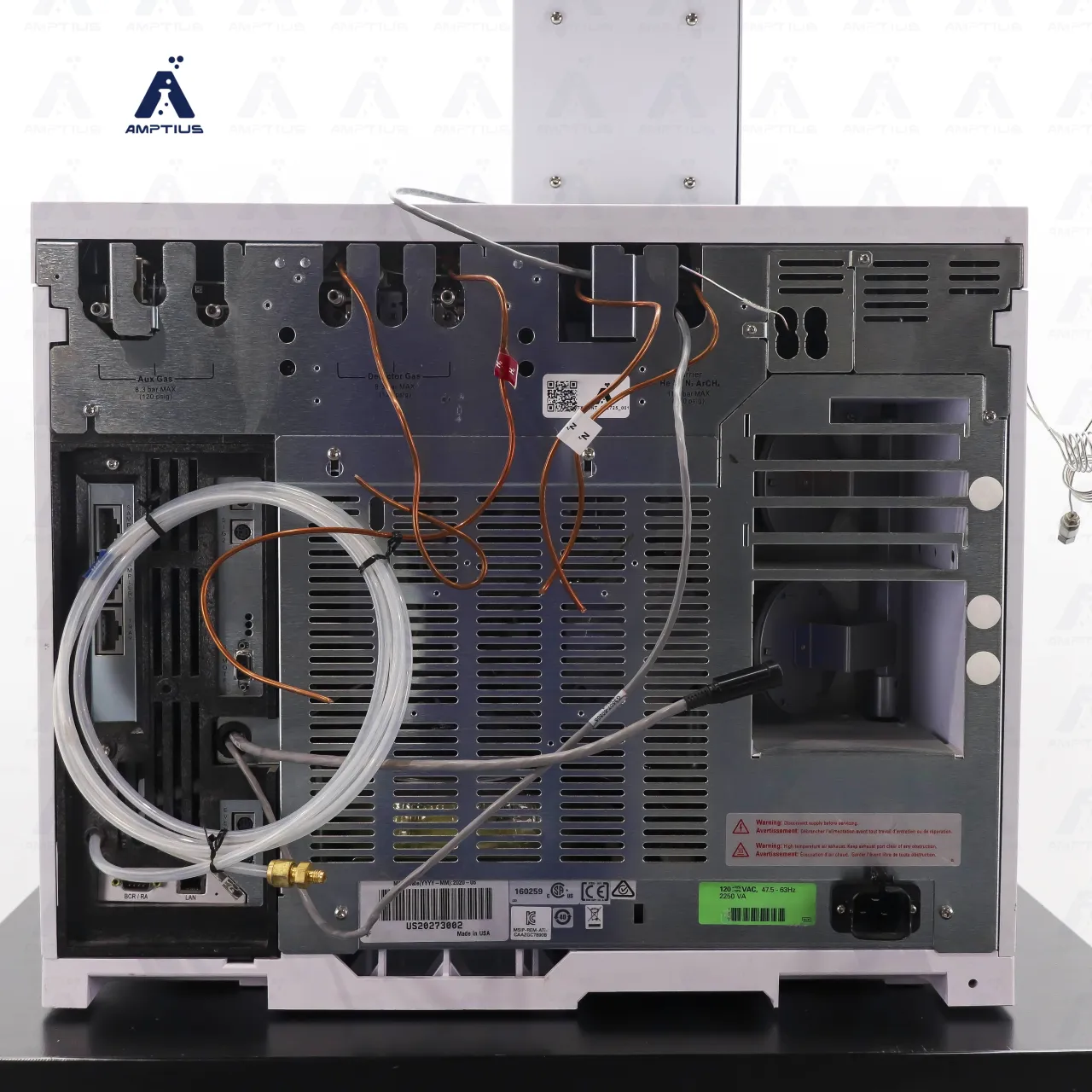 Photo of refurbished Agilent 7890B GC with Gas Sampling Valve (GSV) System, TCD and FID. In excellent working condition and available or purchase at AMP Tech.